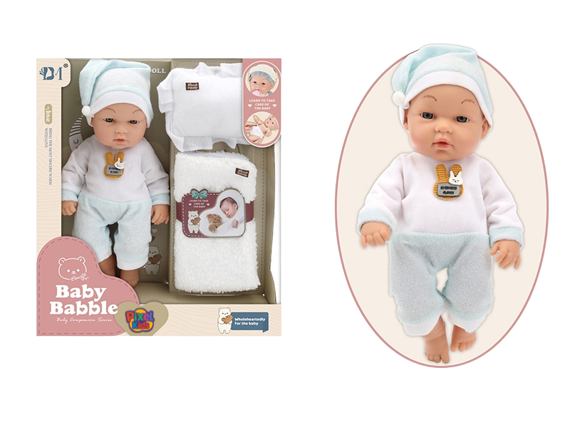Baby Babble c/Accesorios Completo Menta