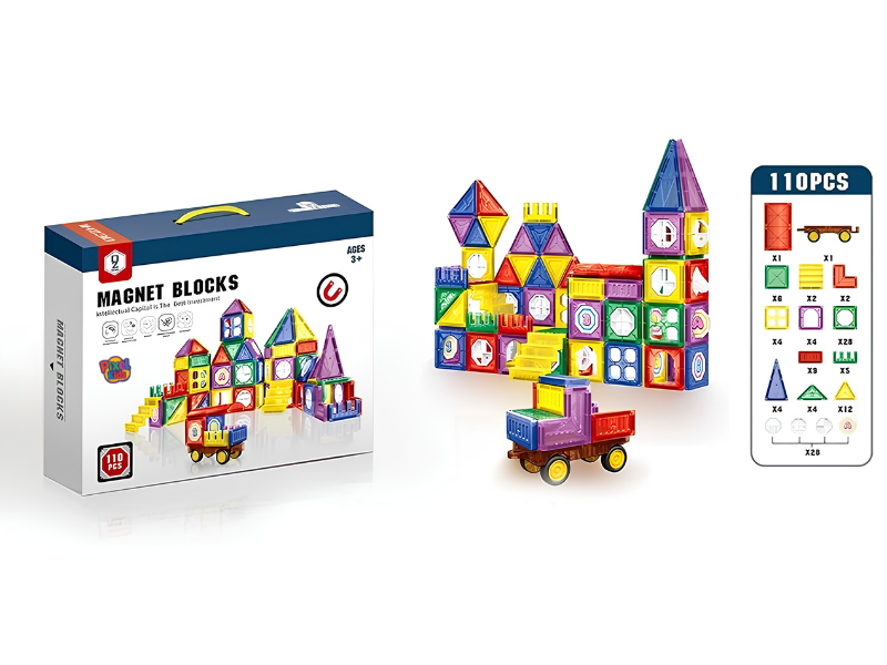 Bloques Magnéticos 110 pcs